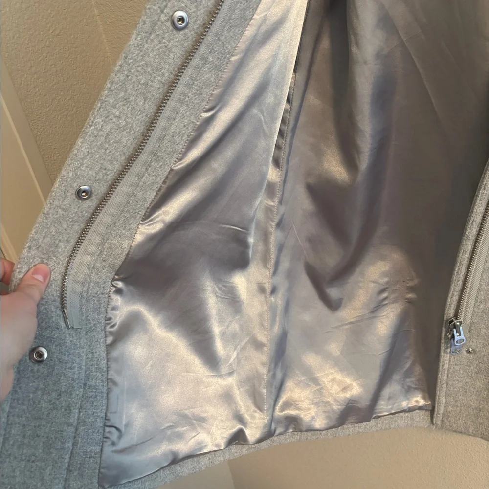 J. Crew Chateau Parka Italian Wool stadium cloth coat - Picture 3 of 8